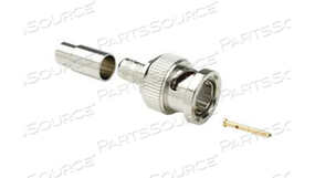 RG6 PLENUM SOLID CABLE PLUG, BNC CRIMP by Liberty Wire & Cable