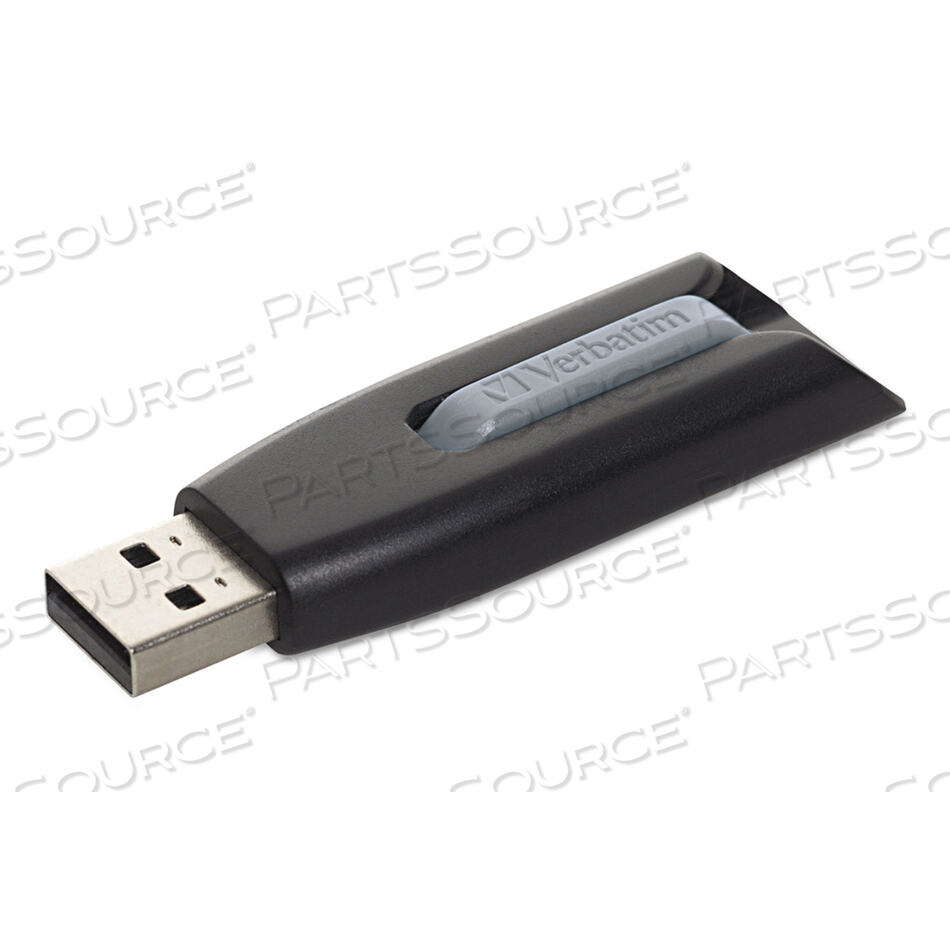 STORE 'N' GO V3 USB 3.0 DRIVE, 32 GB, BLACK/GRAY by Verbatim