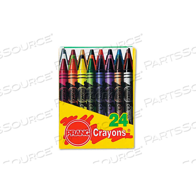Ultra-Clean Washable Crayons, Large, 8 Colors/Box