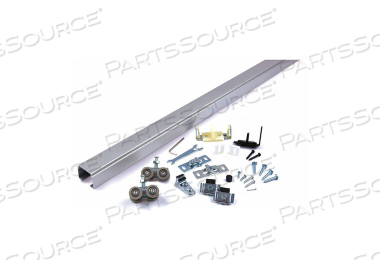 TRACK KIT SLIDING DOOR TYPE ALUM. SILVER by National Guard Products