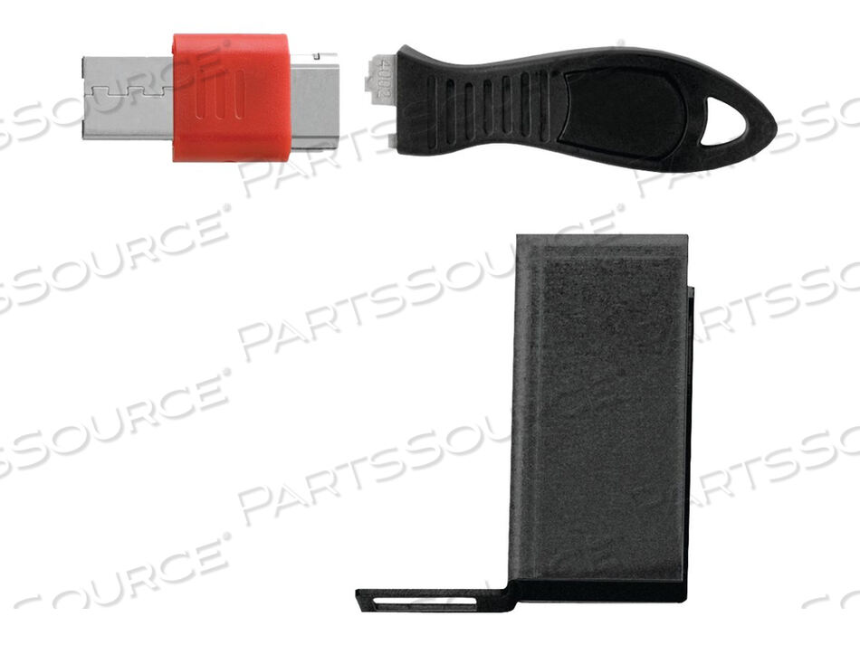 USB PORT LOCK WITH CABLE GUARD- RECTANGULAR by Kensington Computer Products