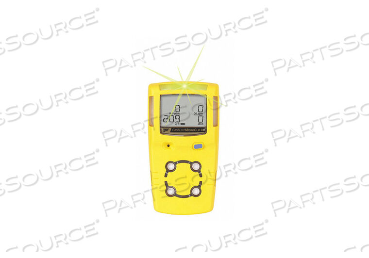 MULTI-GAS DETECTOR O2 LEL H2S CO YELLOW by BW Technologies