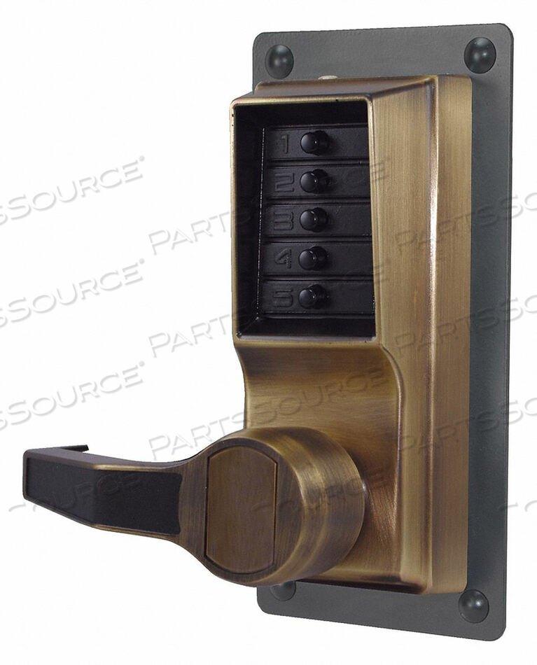 PUSH BUTTON LOCKSET 10000 LEFT LEVER by Kaba