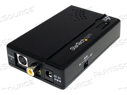 CONVERT A COMPOSITE OR S-VIDEO SIGNAL AND THE ACCOMPANYING AUDIO TO HDMI - COMPO by StarTech.com Ltd.