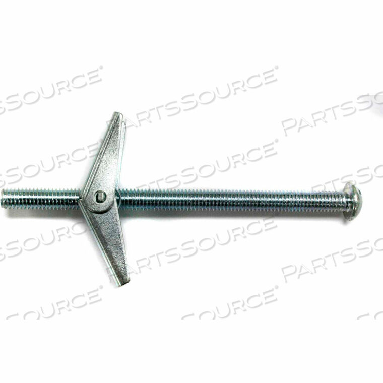 COMBINATION TOGGLE BOLT - 5/16-18 X 4" - SLOTTED ROUND HEAD - STEEL - ZINC - PKG OF 50 - BBI by Brighton Best