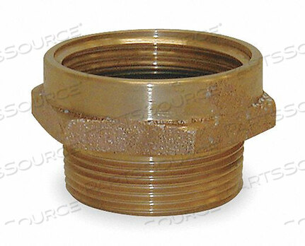FIRE HOSE ADAPTER 1-1/2 NH 2 NPT by Moon American