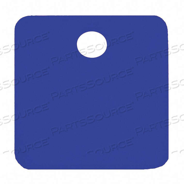 BLANK TAG SQUARE BLUE PK5 by C.H. Hanson