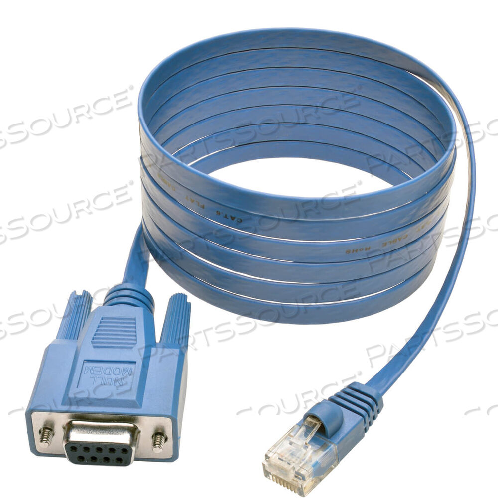 RJ45 TO DB9F CISCO SERIAL CONSOLE PORT ROLLOVER CABLE 6' 6FT by Tripp Lite