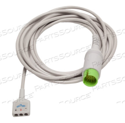700-0008-12 SPACELABS 3 LEAD ECG TRUNK CABLE OEM COMPATIBLE 