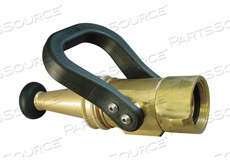 FIRE HOSE NOZZLE 1-1/2 IN. BRASS by Moon American