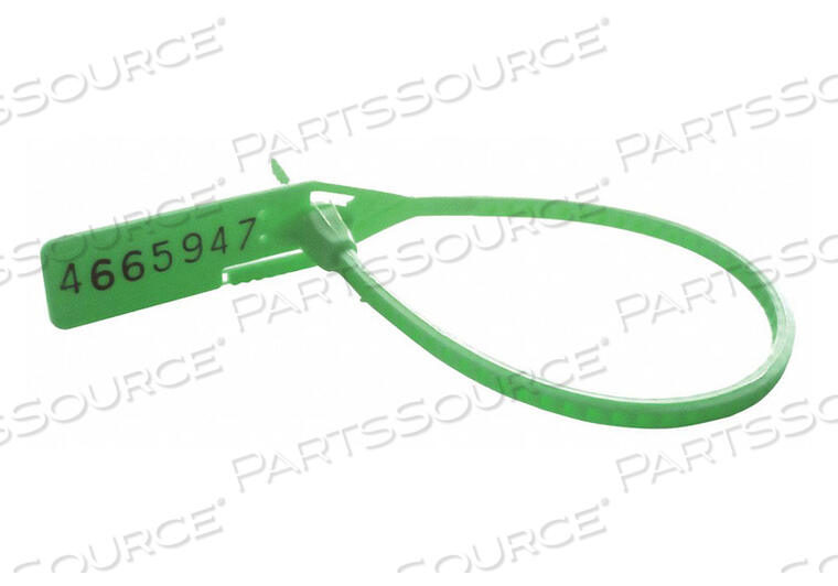 CINCH-UP LOCKING SEAL GREEN PK100 by Cortech