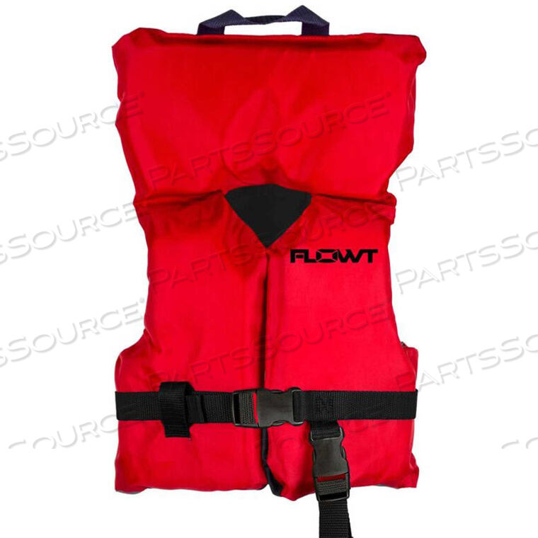 MULTI PURPOSE LIFE VEST, RED, INFANT/CHILD by Flowt
