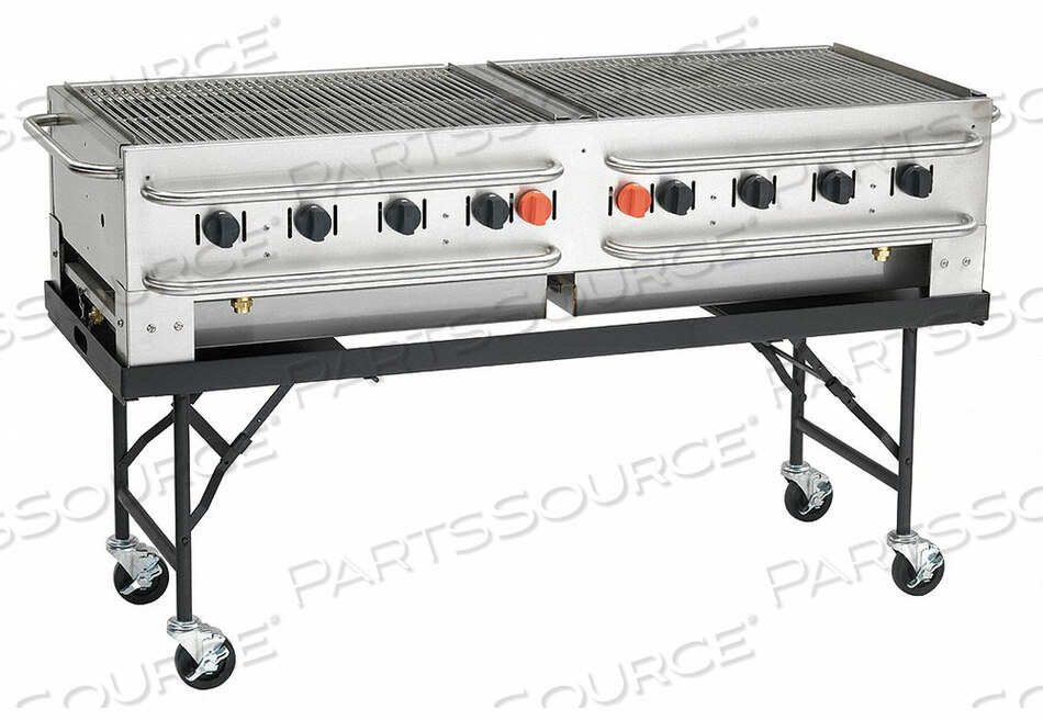 PORTABLE GAS GRILL BTUH 129000 by Crown Verity