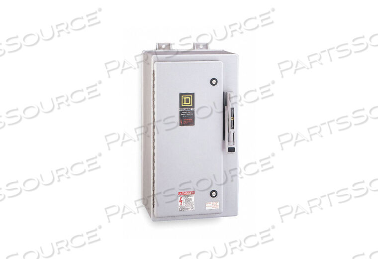 SAFETY SWITCH 600VAC 3PST 30 AMPS AC by Square D