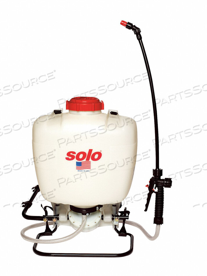 BACKPACK SPRAYER 4 GAL. 60 PSI HDPE by Solo