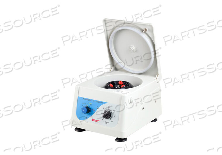 CENTRIFUGE, 110 V, 6 X 10 ML/3 X 15 ML, 300 TO 4000 RPM SPEED RATING, 2.7 M by UNICO (United Products & Instruments, Inc.)