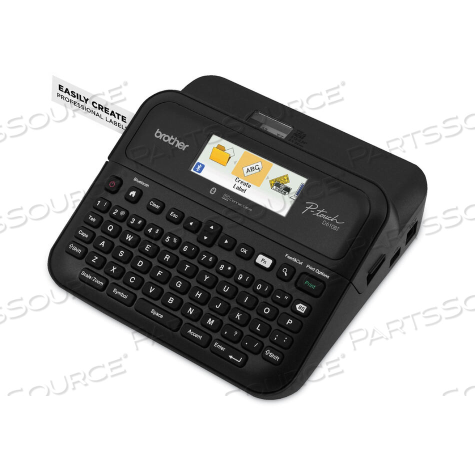 P-TOUCH BUSINESS PROFESSIONAL CONNECTED LABEL MAKER, 30 MM/S PRINT SPEED, 10.2 X 4.8 X 12.6 by Brother