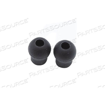 SNAP ON LARGE EARTIP, BLACK, GRAY by American Diagnostic Corporation (ADC)