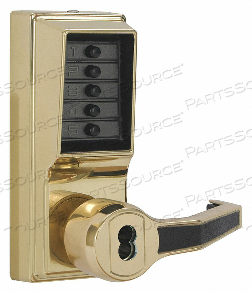 PUSH BUTTON LOCKSET 8000 LEFT LEVER by Kaba