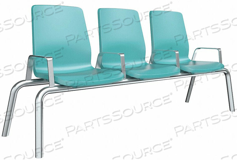 BEAM SEATING 30 W X 30 L BLUE/GRAY by Cortech