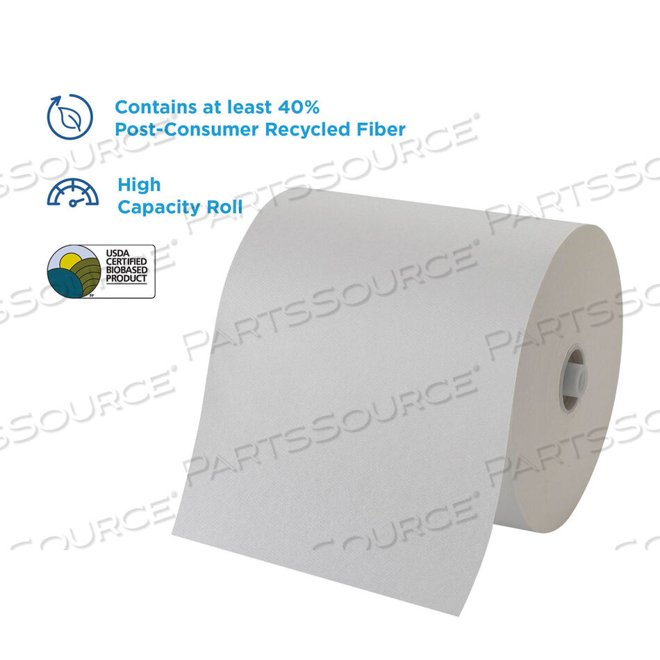 PACIFIC BLUE ULTRA PAPER TOWELS, 7.87" X 1,150 FT, WHITE, 6 ROLLS/CARTON by Georgia-Pacific