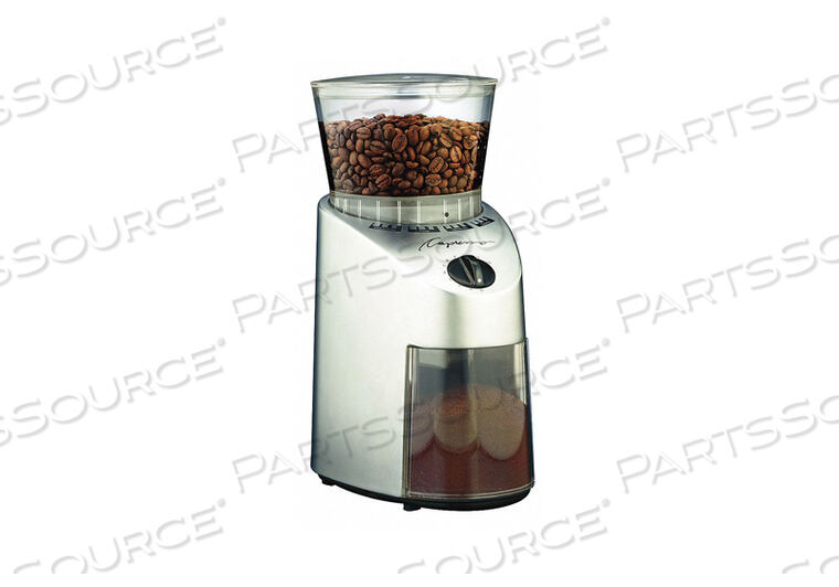 COFFEE GRINDER 0.55 LB. 120V SILVER by Capresso