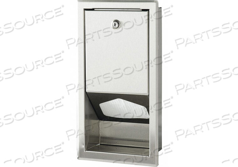 BABY CHANGING TABLE LINER DISPENSER - STAINLESS STEEL by Foundations