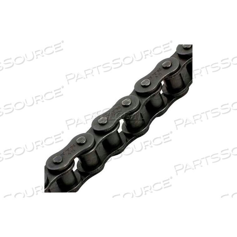PRECISION ISO METRIC ROLLER CHAIN - 08B-1 - 1/2" PITCH - 10FT BOX by Tritan