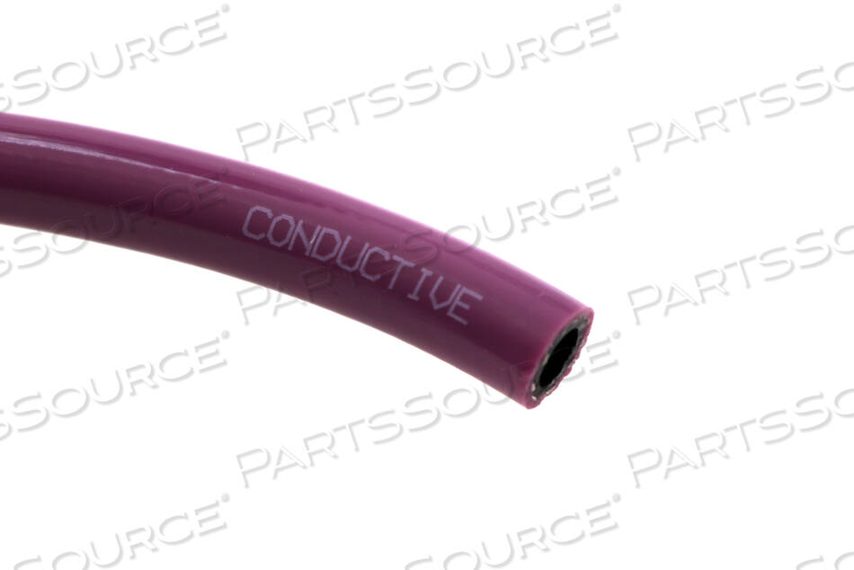 CONDUCTIVE HOSE, 5/16" ID, .560" OD, PURPLE (UNIT = 50 FT. COIL) by Bay Corporation