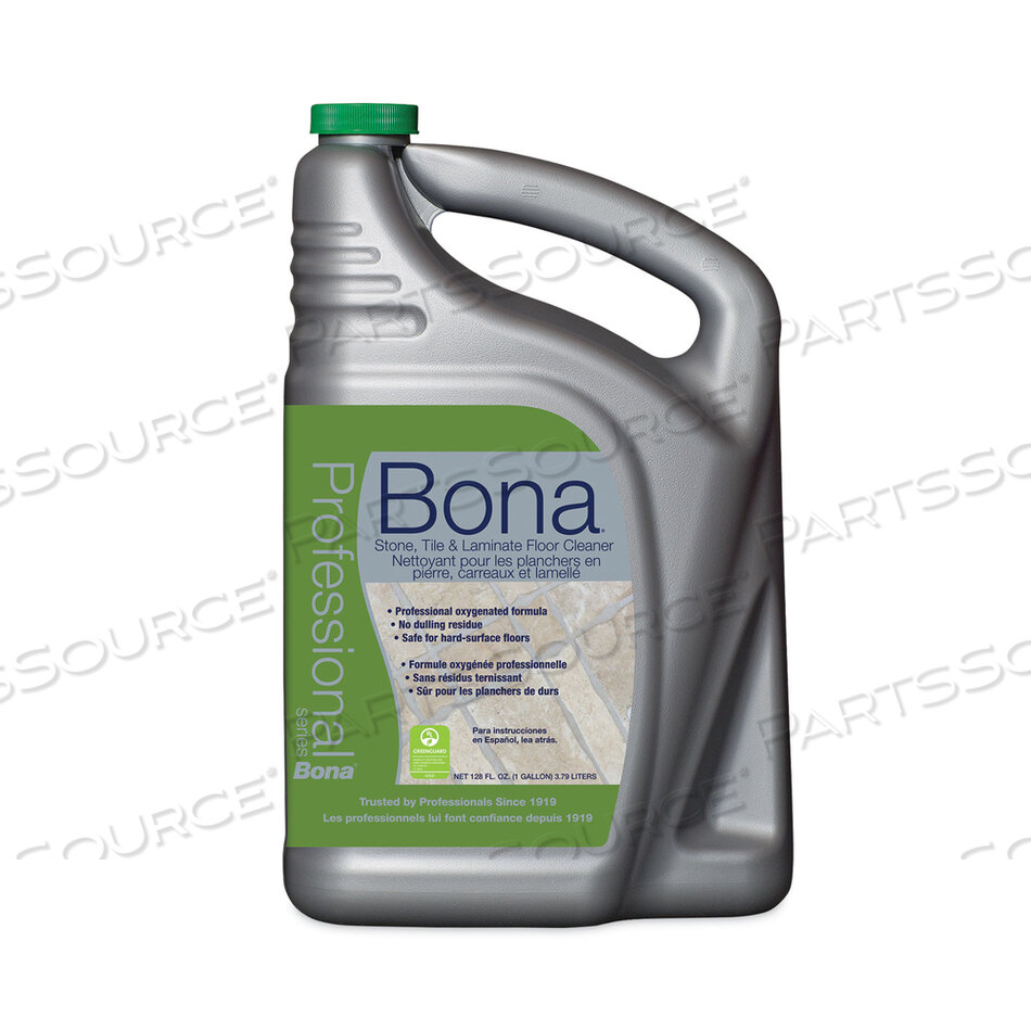 STONE, TILE AND LAMINATE FLOOR CLEANER, FRESH SCENT, 1 GAL REFILL BOTTLE by Bona