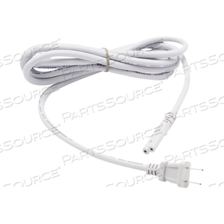 8FT POWER CORD - WHITE by Welch Allyn Inc.