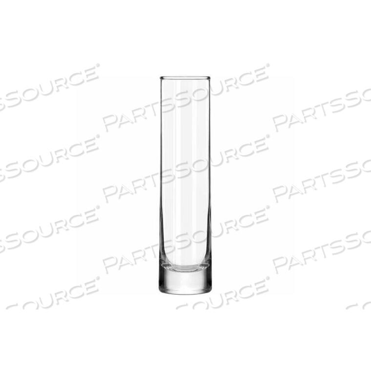 GLASS VASE BUD CYLINDER 7.5"H, 6.75 OZ., 24 PACK by Libbey Glass