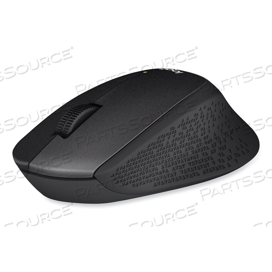M330 SILENT PLUS MOUSE, 2.4 GHZ FREQUENCY/33 FT WIRELESS RANGE, RIGHT HAND USE, BLACK by Logitech