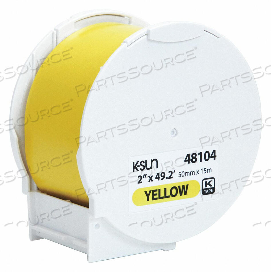 LABEL TAPE PIPE MARKERS YELLOW by K-Sun