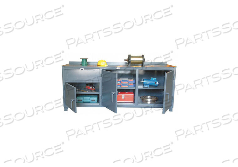 CABINET WORKBENCH STEEL 84 W 30 D by Strong Hold
