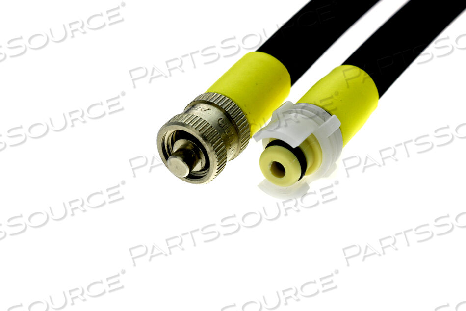MEDICAL 9 FT HOSE - YELLOW/BLACK by Parks Medical Electronics
