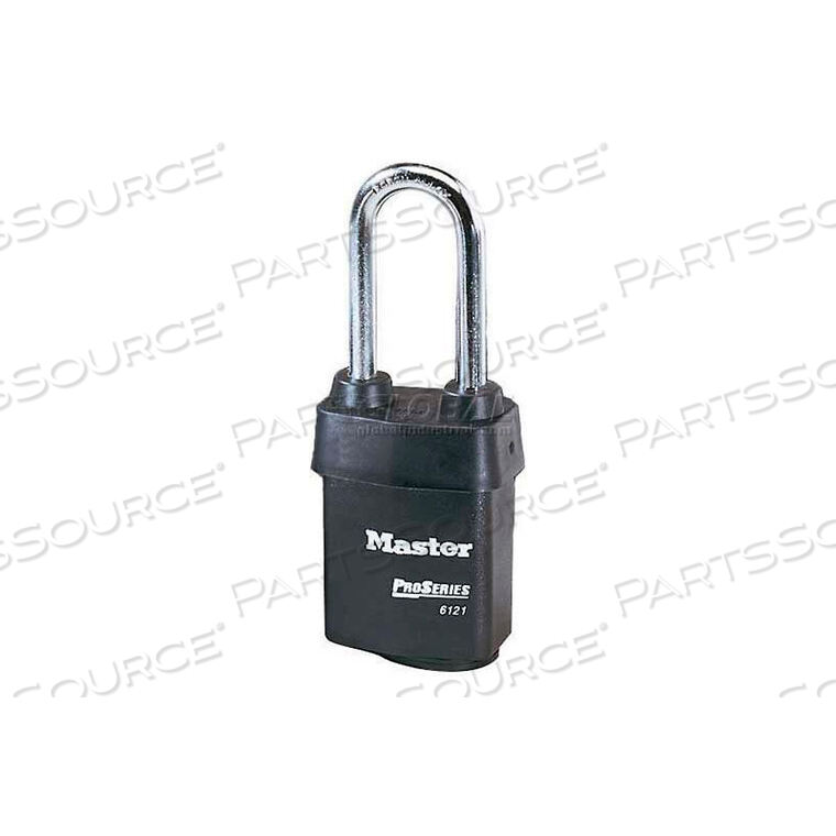 HIGH SECURITY STEEL WEATHER RESISTANT COVERED LAMINATED PADLOCKS by Master Lock