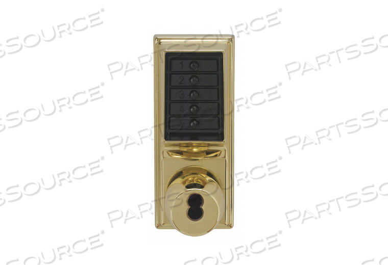 PUSH BUTTON LOCKSET 1000 NONHANDED LEVER by Kaba