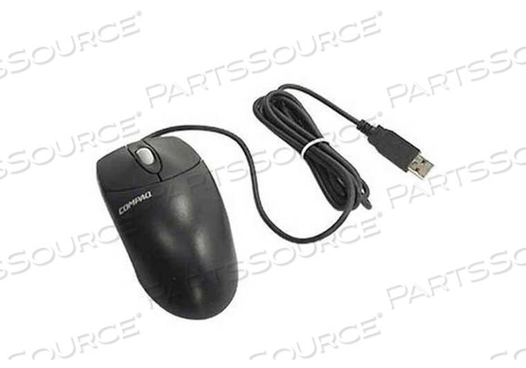 OPTICAL MOUSE, 2 BUTTONS, BLACK, USB INTERFACE, 1.8 M CABLE LENGTH by HP (Hewlett-Packard)