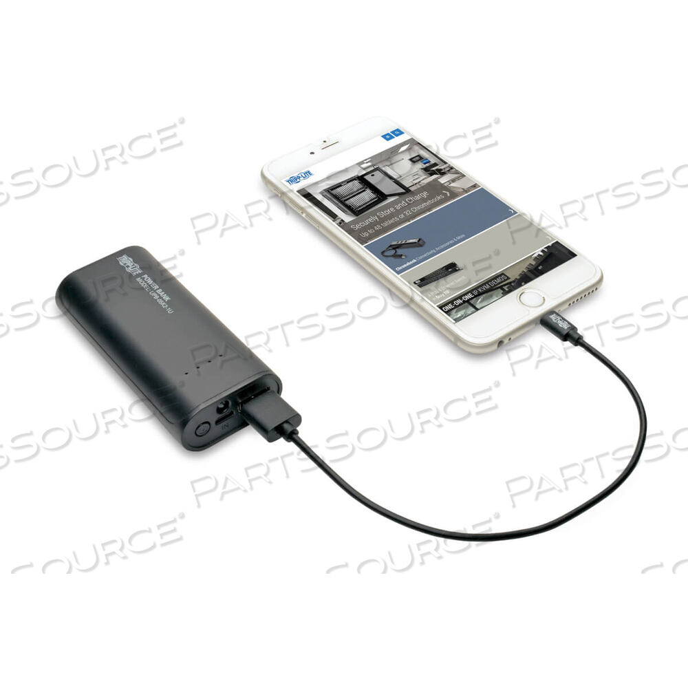 PORTABLE 1-PORT USB BATTERY CHARGER MOBILE POWER BANK 5.2K MAH by Tripp Lite