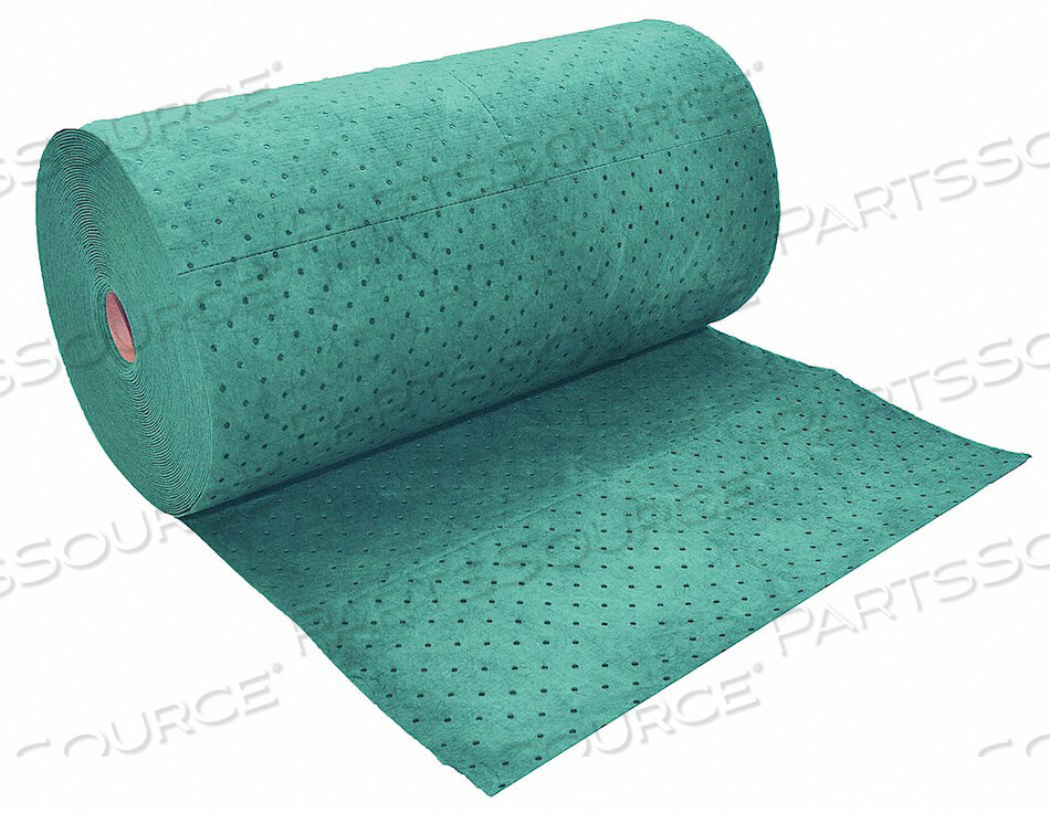 ABSORBENT ROLL UNIVERSAL GREEN 150 FT.L by Spilfyter