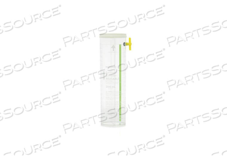 SUCTION CANISTER 2000 ML WITHOUT LID (10 PER CASE) by McKesson