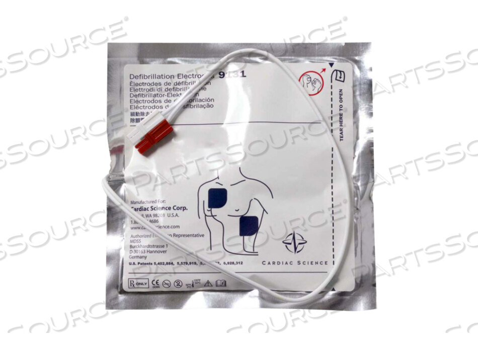 ELECTRODES, DEFIBRILLATION AED, G3 by Cardiac Science / Powerheart (Opto Cardiac Care Limited)