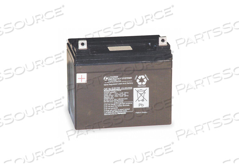 BATTERY SEALED LEAD ACID 12V 28A/HR. by Lithonia Lighting