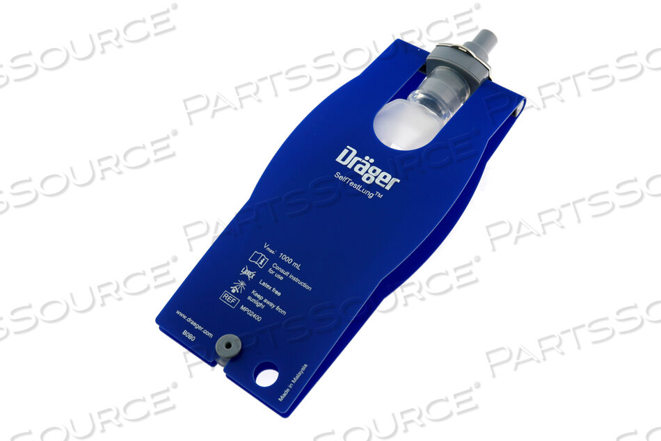 MP02400 Draeger Inc. SELF TEST LUNG : PartsSource : PartsSource -  Healthcare Products and Solutions