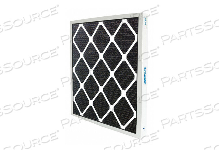 ODOR REMOVAL PLEATED AIR FILTER 24X24X4 by Air Handler