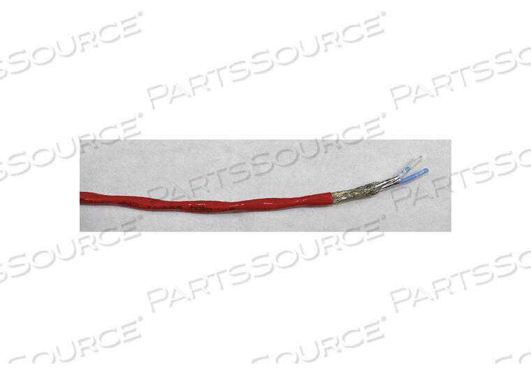 DATA CABLE PLENUM 2 WIRE RED 1000FT by Belden Electronics