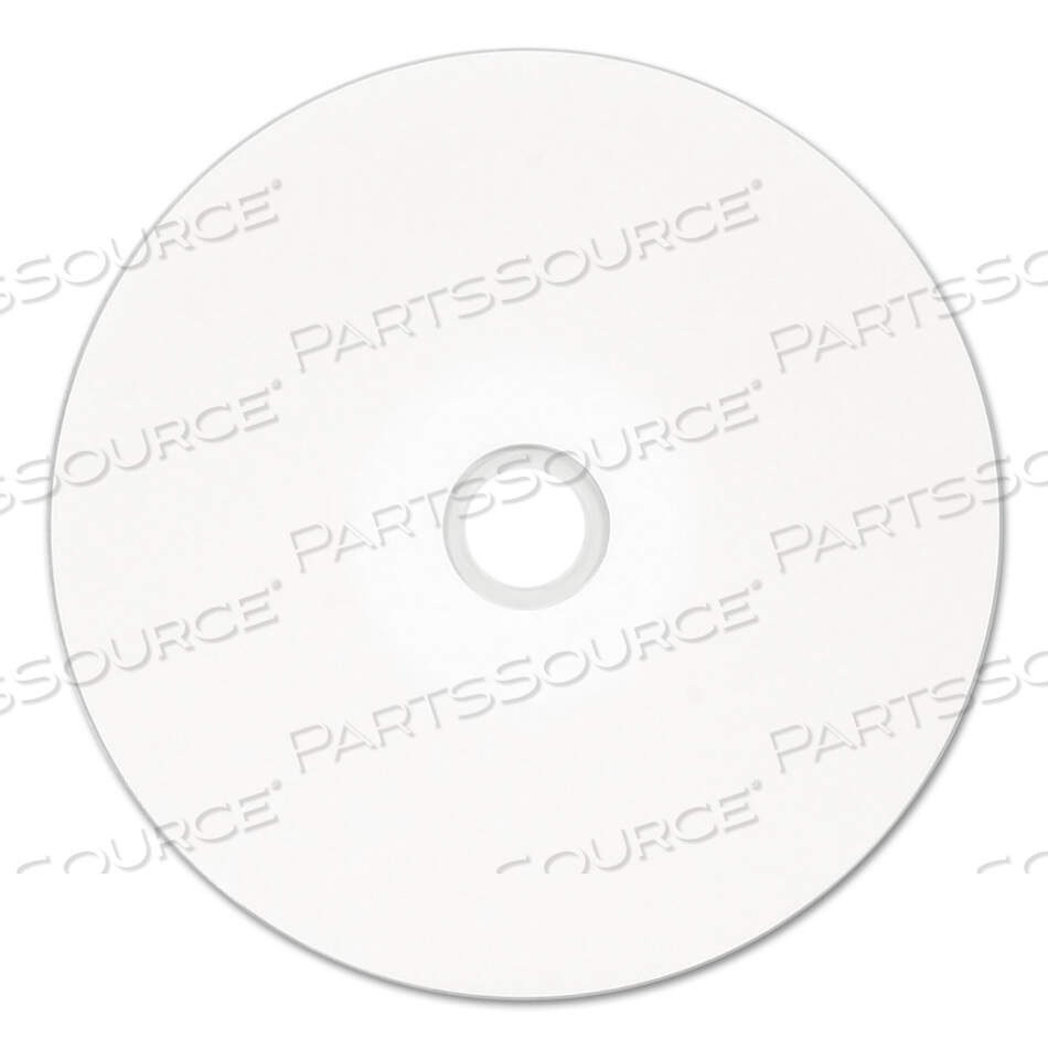 DVD+R RECORDABLE DISC, 4.7 GB, 16X, SPINDLE, HUB PRINTABLE, WHITE, 50/PACK by Verbatim