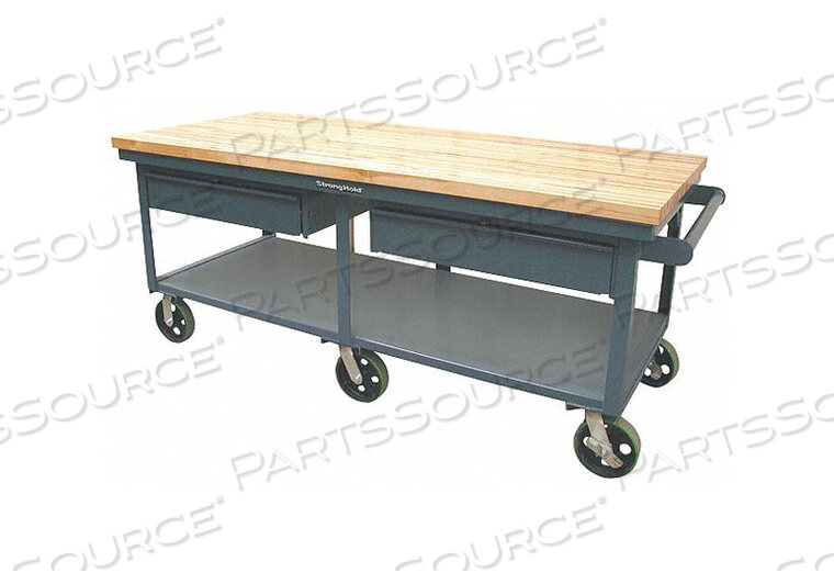 WORKBENCH BUTCHER BLOCK 84 W 36 D by Strong Hold