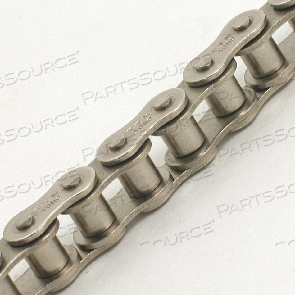 ROLLER CHAIN 80 SIZE NICKEL PLATED STEEL by Tritan